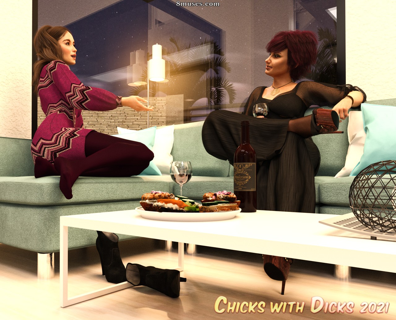 ChicksWDicks - Na casa de Layla - Página 3