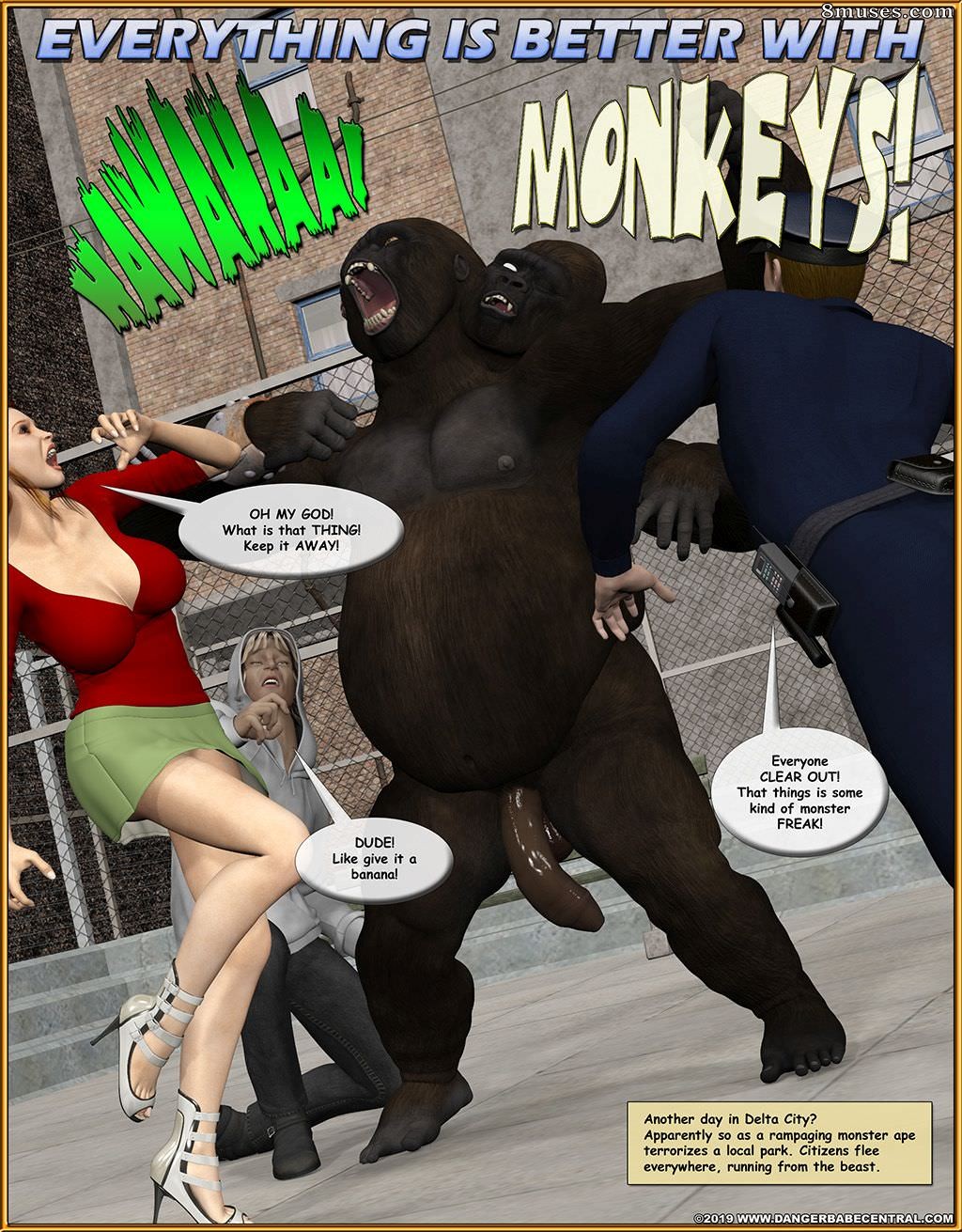 3D - Tudo é melhor com macacos - Página 2