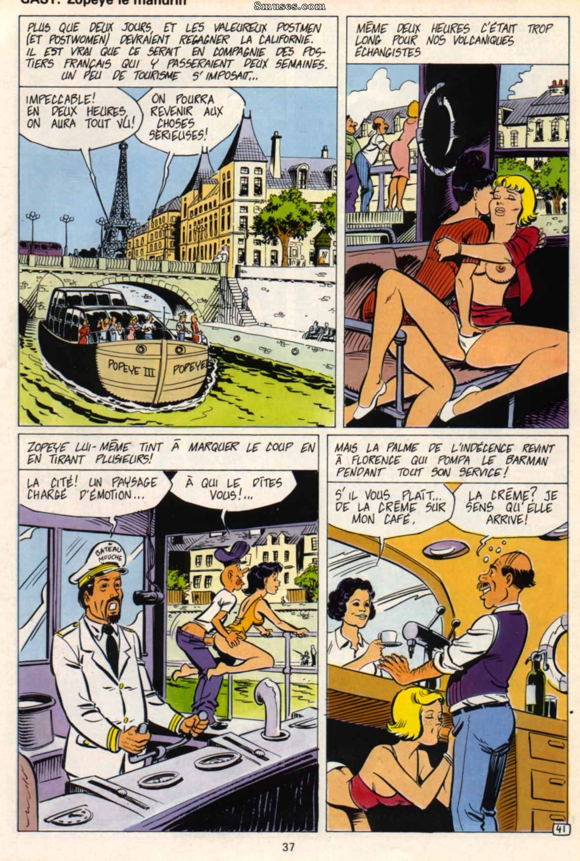 Page 42 | Classic-Comics-Collection/Zopeye-Le-Mandrin-French | 8muses - Sex  Comics