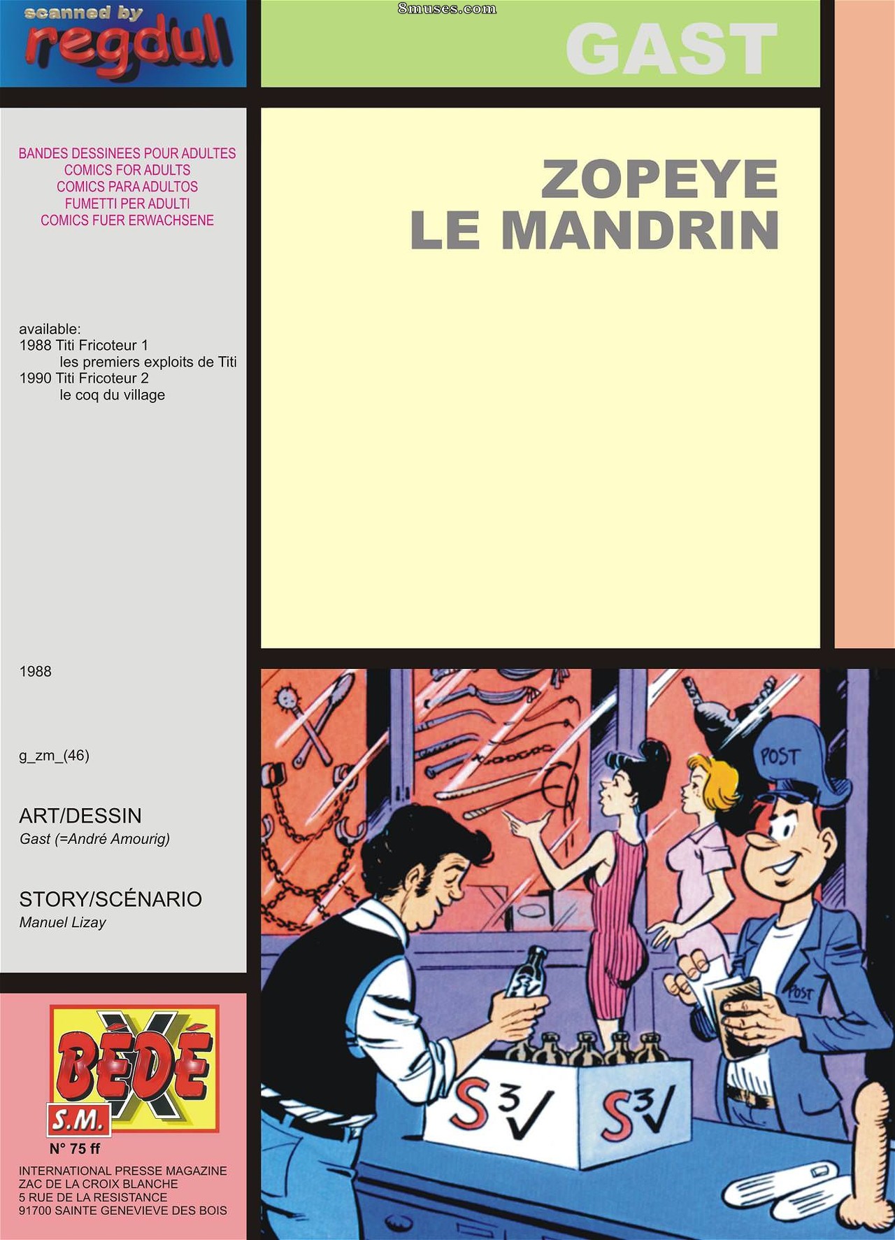 Classic Comics Collection - Zopeye Le Mandrin - French - Page 1