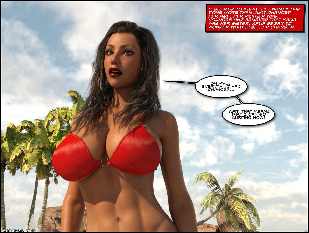 Page 17 | TG-Comics/TGTrinity/Surfer-Girl | 8muses - Sex Comics