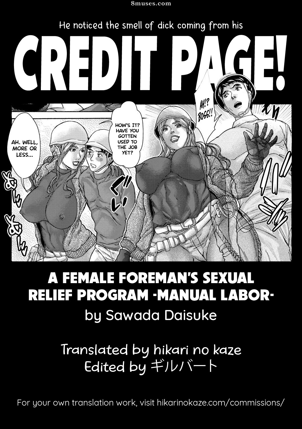 Sawada Daisuke - A female foreman's sexual relief program -Manual labor - Page 25