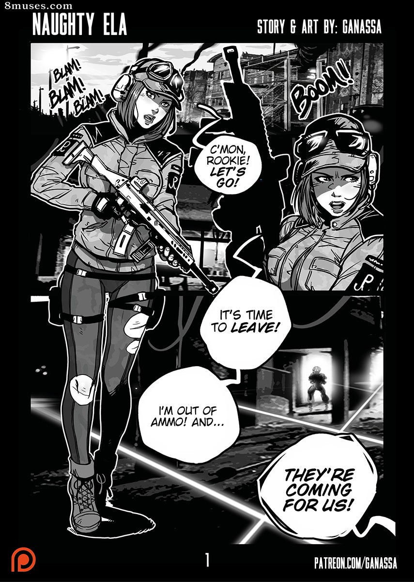 Ganassa Comics - Ela travessa - Página 1