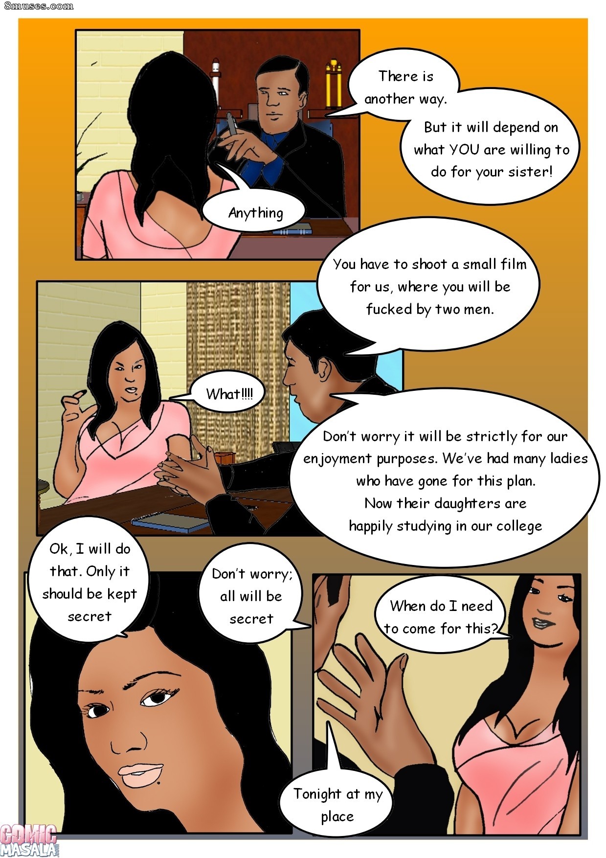 Kirtu.com Comics - Kirtu Fan Series- VCD - Page 8