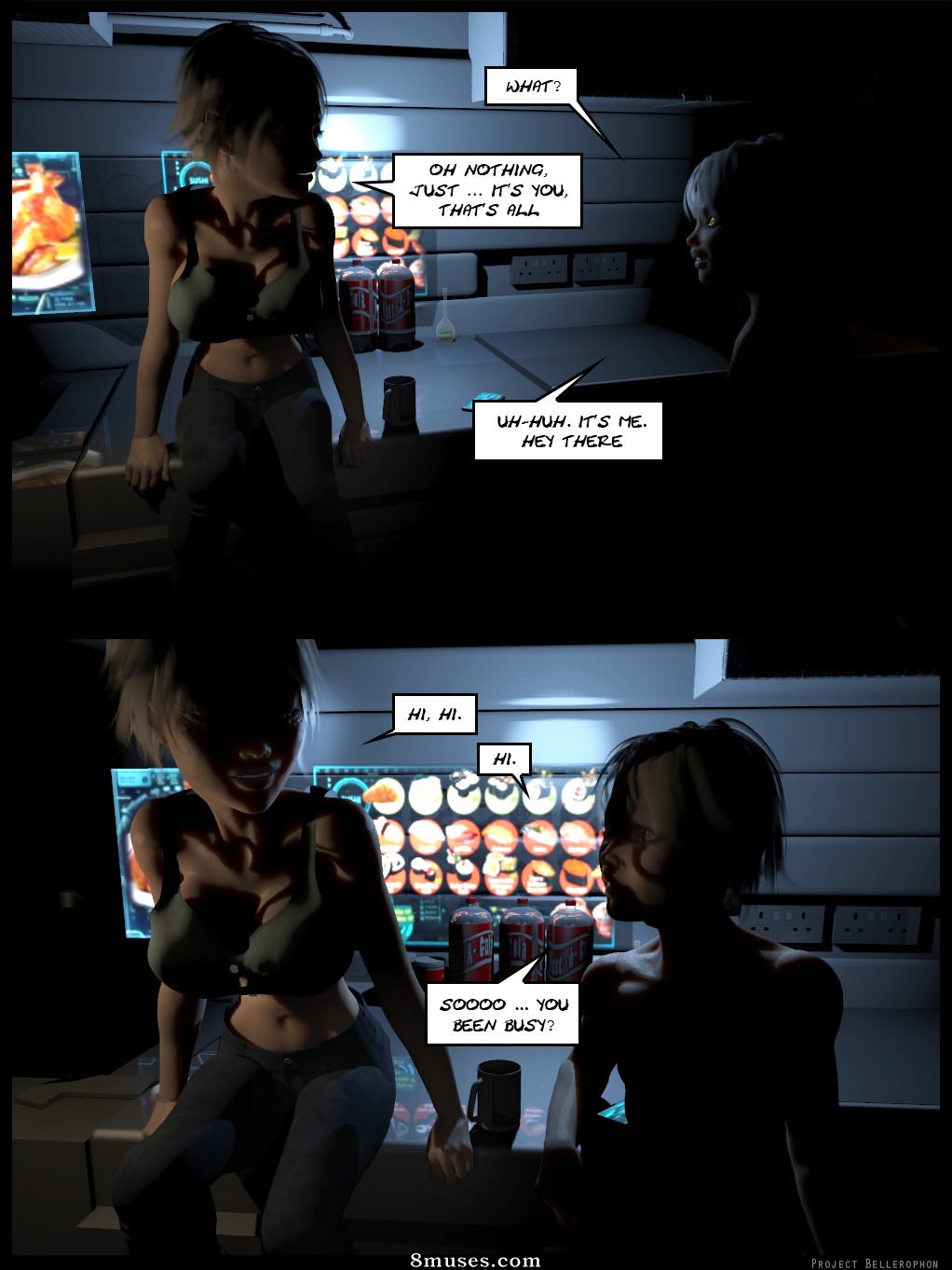 Project Bellerophon Comics - 18 - Sombras e Poeira - Página 93