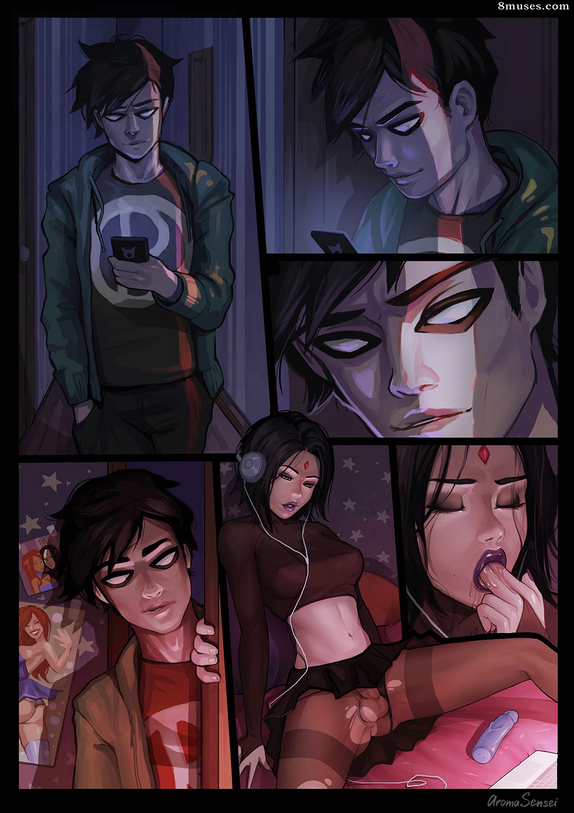 AromaSensei - Teen Titans Comic - Page 8