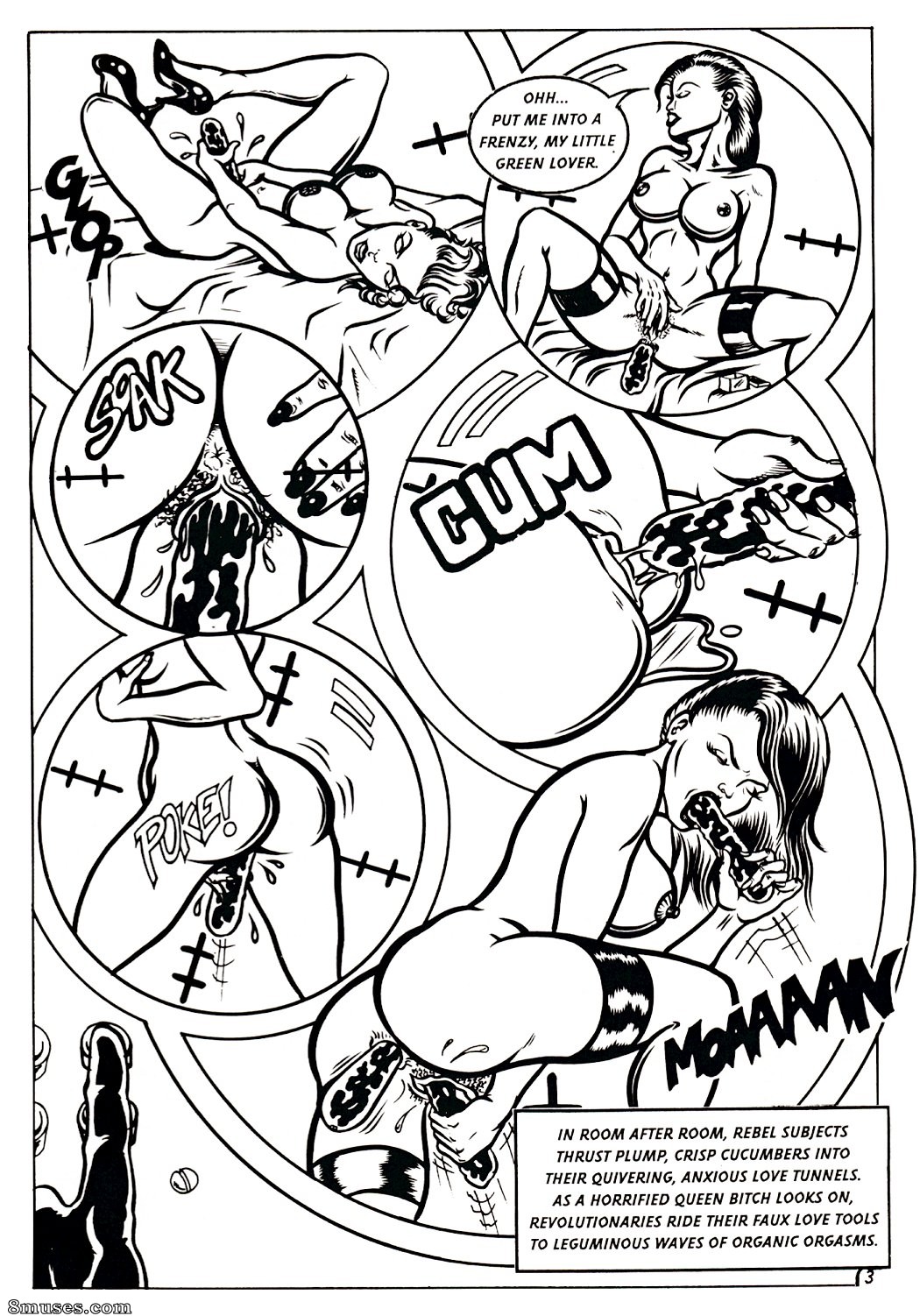Graphic Novels - Yuppies, Rednecks, and Lesbian Bitches from Mars - Page 9