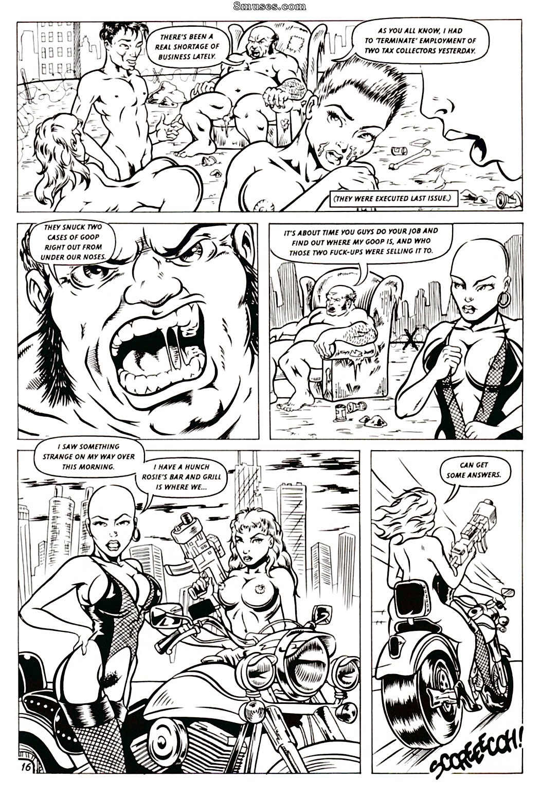 Graphic Novels - Yuppies, Rednecks, and Lesbian Bitches from Mars - Page 45