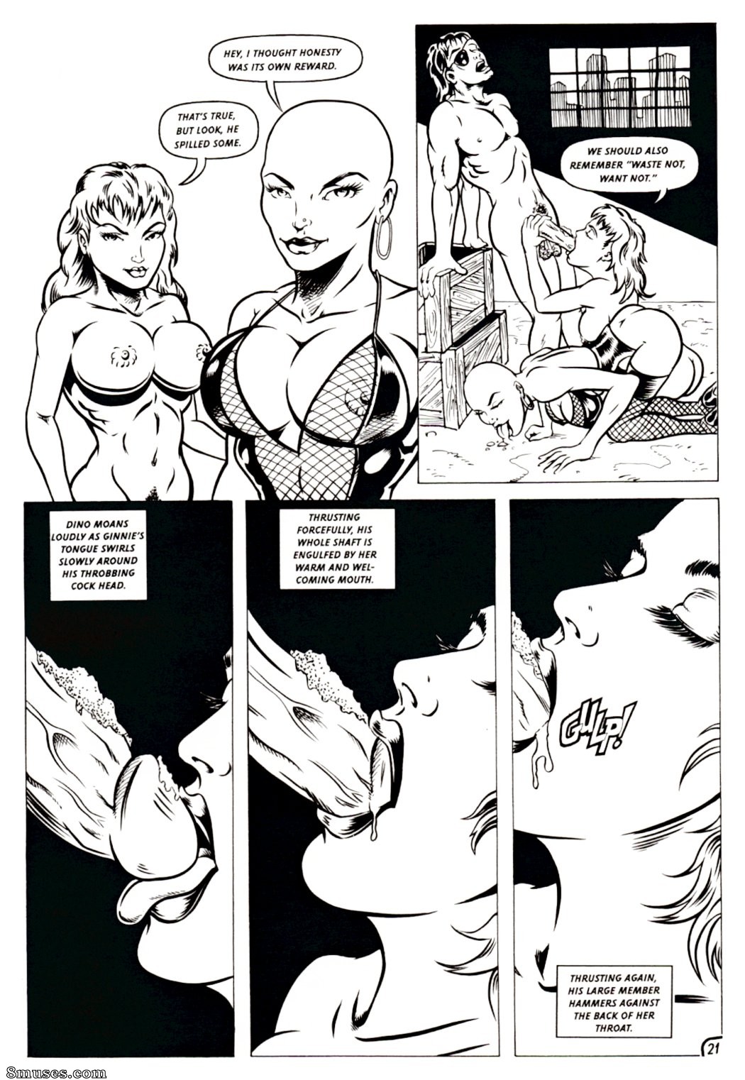 Graphic Novels - Yuppies, Rednecks, and Lesbian Bitches from Mars - Page 50
