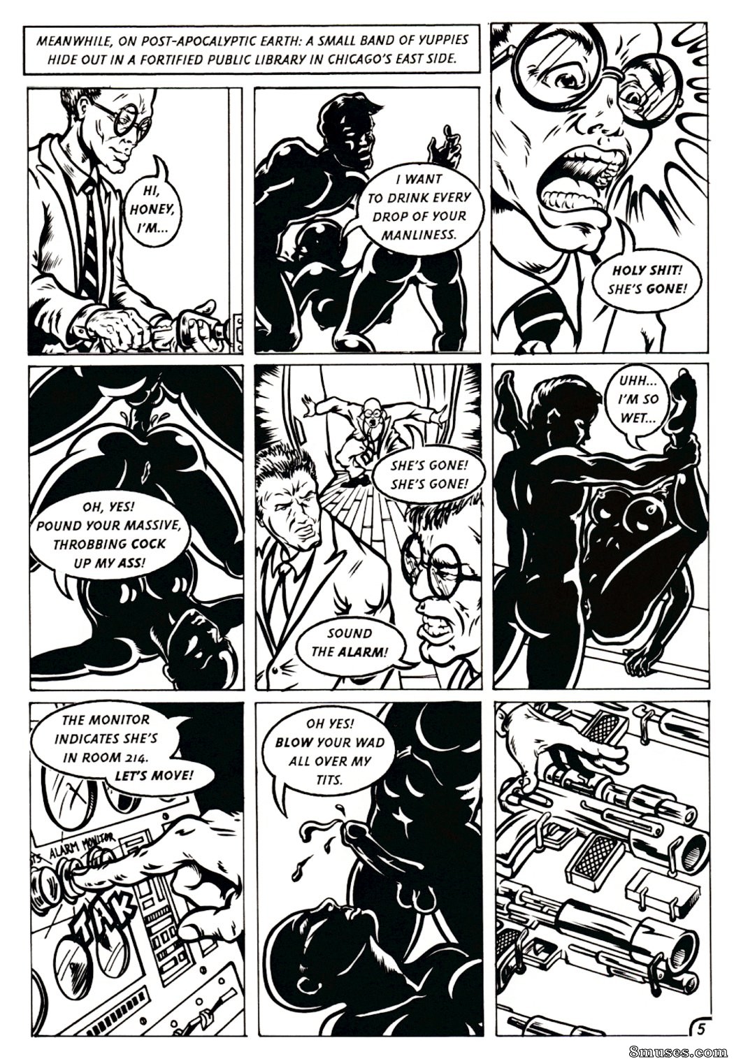 Graphic Novels - Yuppies, Rednecks, and Lesbian Bitches from Mars - Page 11