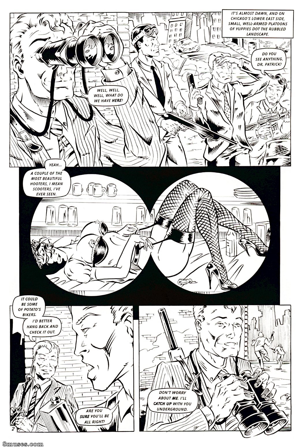 Graphic Novels - Yuppies, Rednecks, and Lesbian Bitches from Mars - Page 56