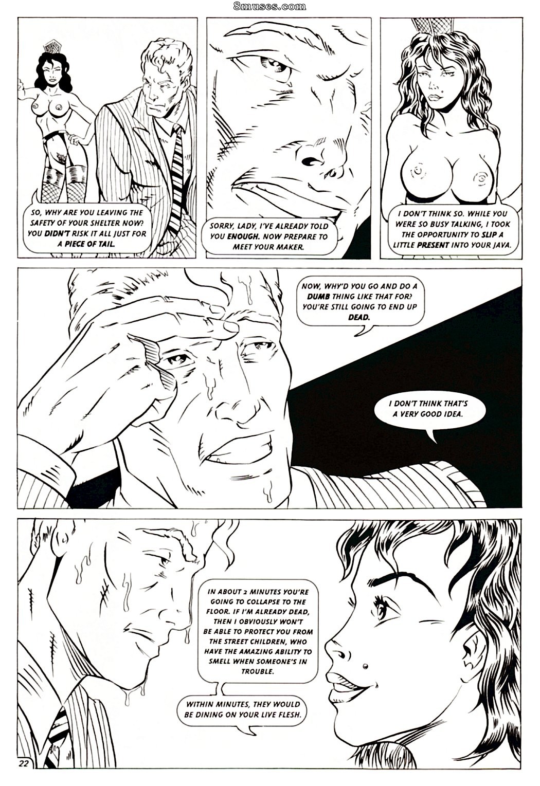 Graphic Novels - Yuppies, Rednecks, and Lesbian Bitches from Mars - Page 99
