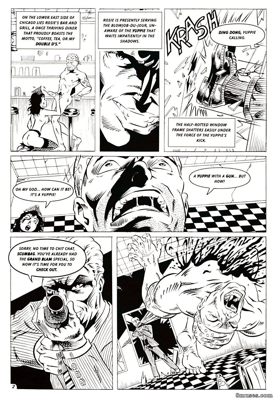 Graphic Novels - Yuppies, Rednecks, and Lesbian Bitches from Mars - Page 80