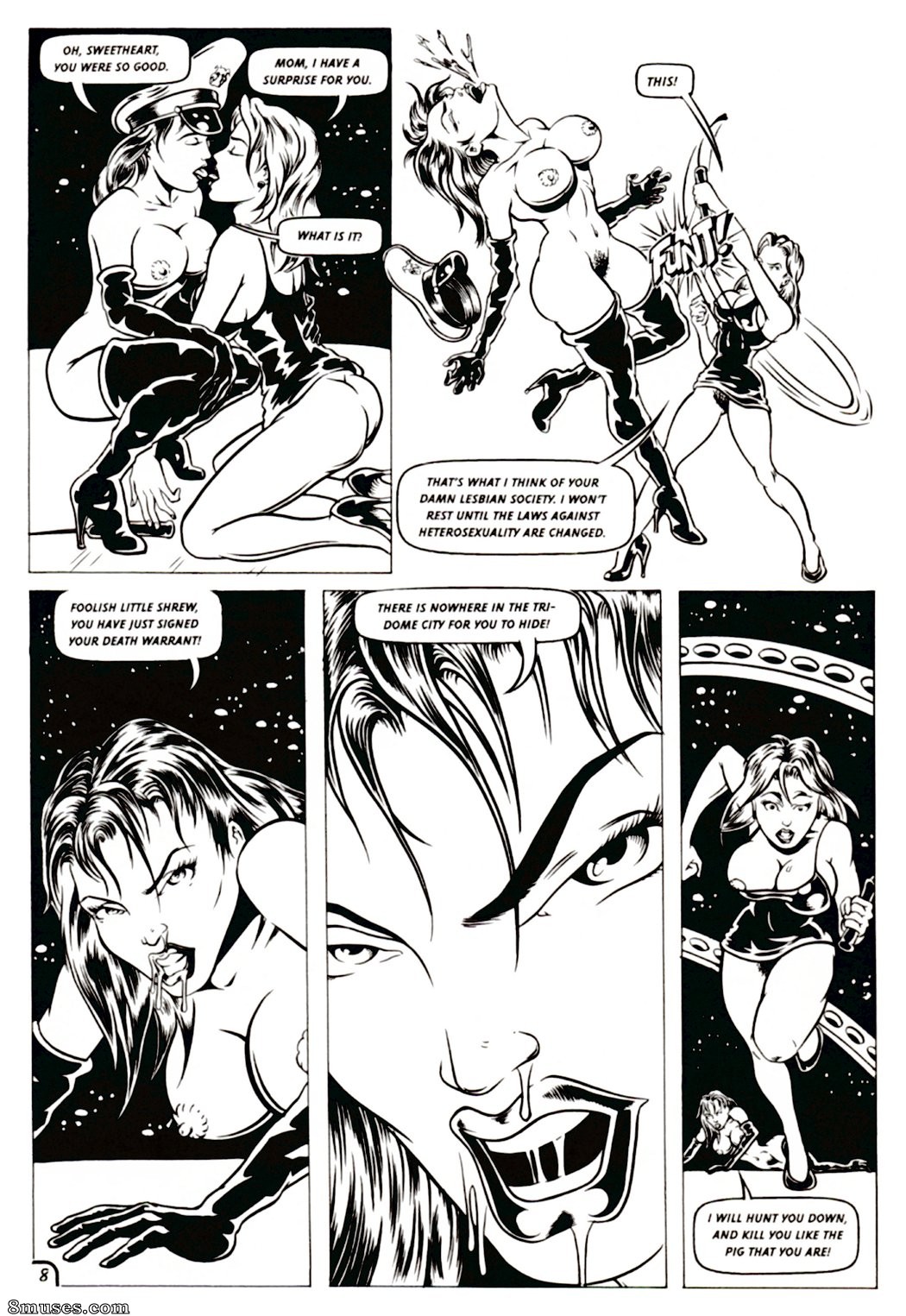 Graphic Novels - Yuppies, Rednecks, and Lesbian Bitches from Mars - Page 38