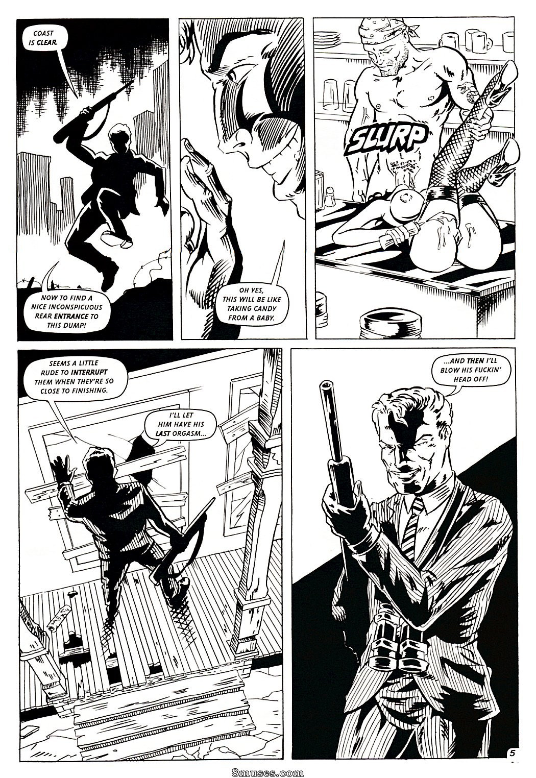 Graphic Novels - Yuppies, Rednecks, and Lesbian Bitches from Mars - Page 59