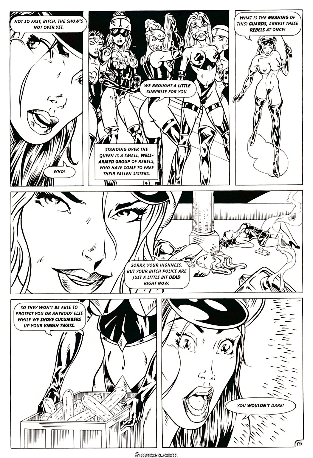 Graphic Novels - Yuppies, Rednecks, and Lesbian Bitches from Mars - Page 92