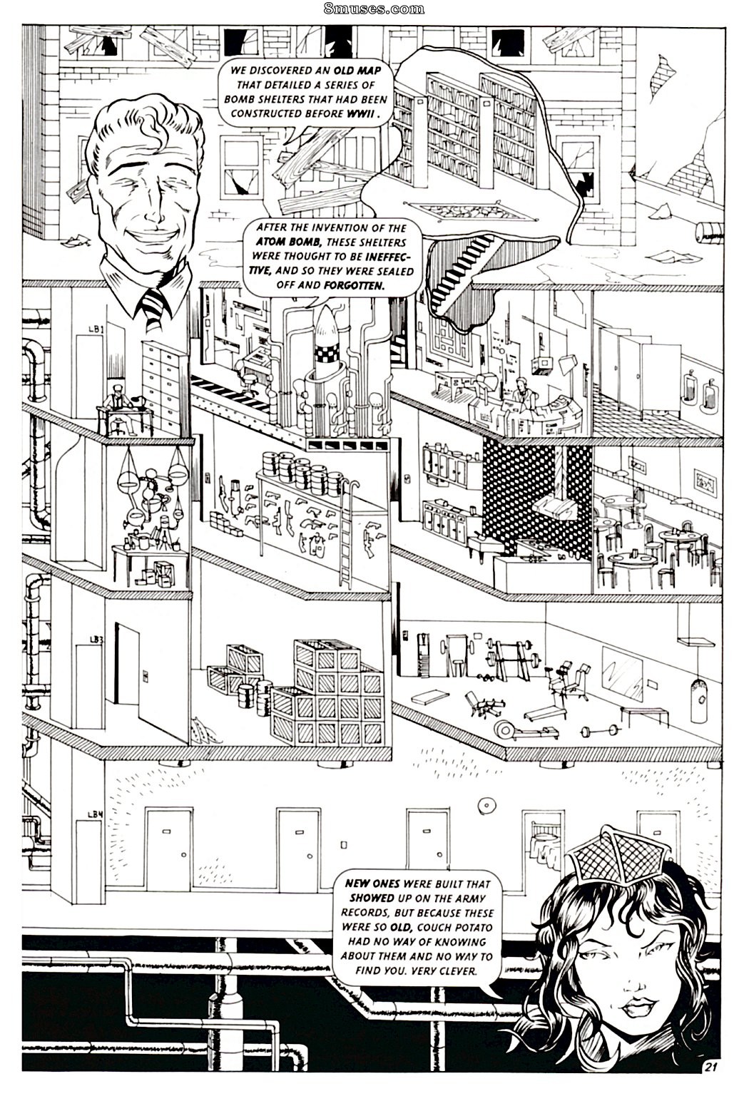 Graphic Novels - Yuppies, Rednecks, and Lesbian Bitches from Mars - Page 98