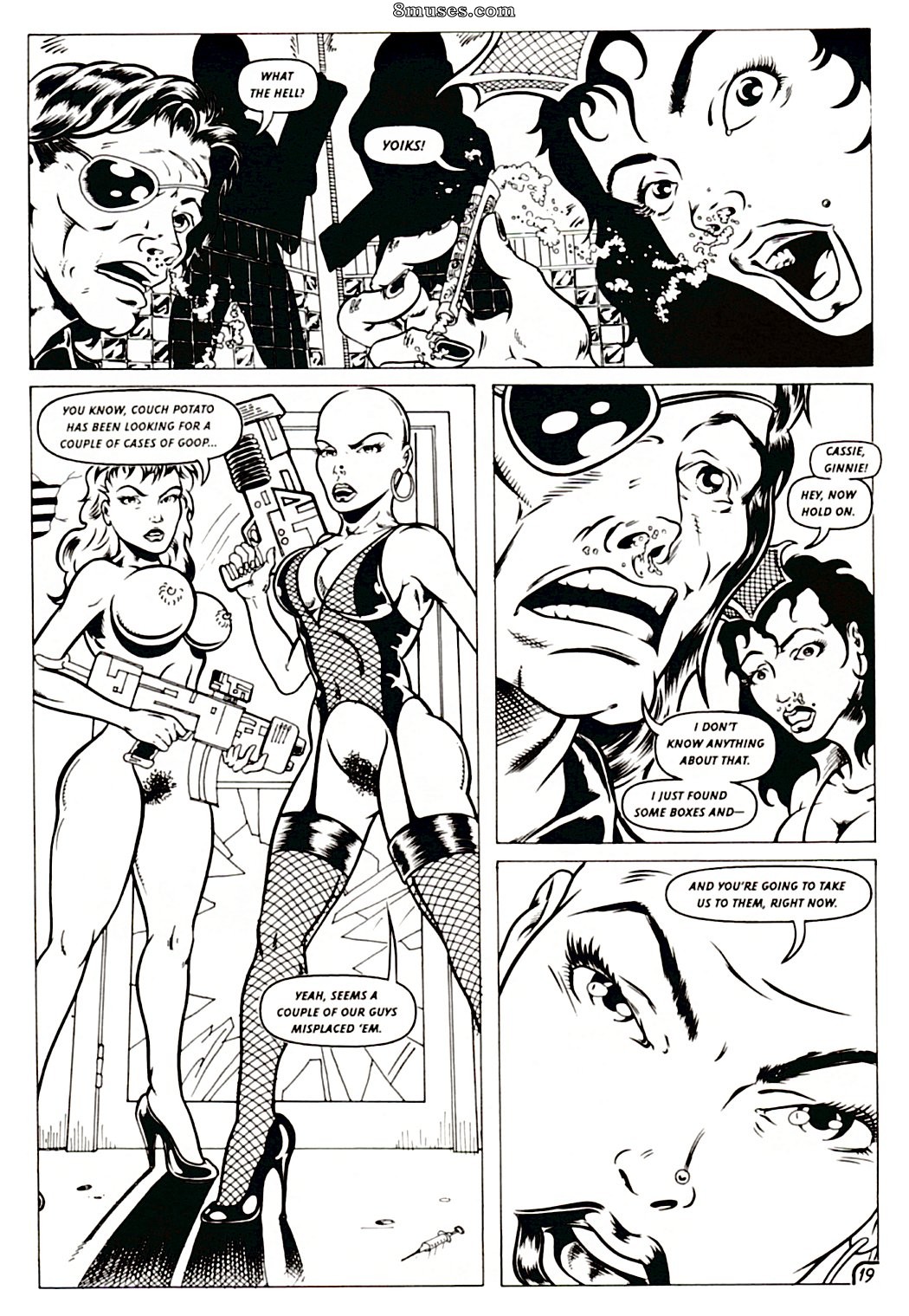 Graphic Novels - Yuppies, Rednecks, and Lesbian Bitches from Mars - Page 48