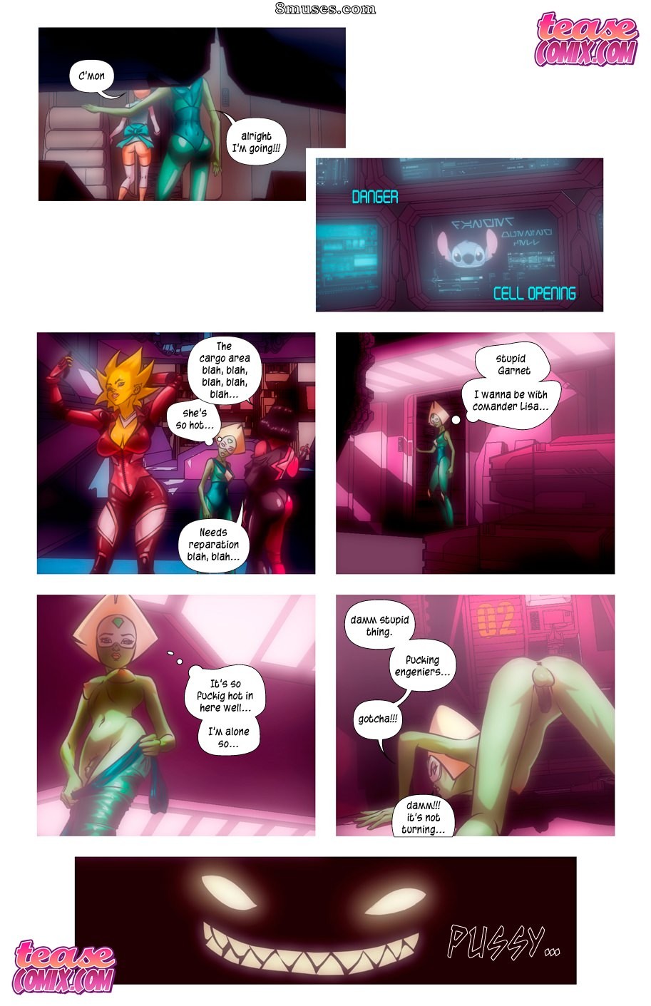 Bandes dessinées - Putain spatiale - Page 16