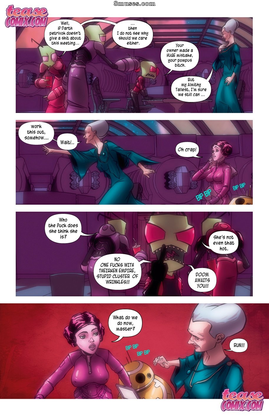 Bandes dessinées - Putain spatiale - Page 8