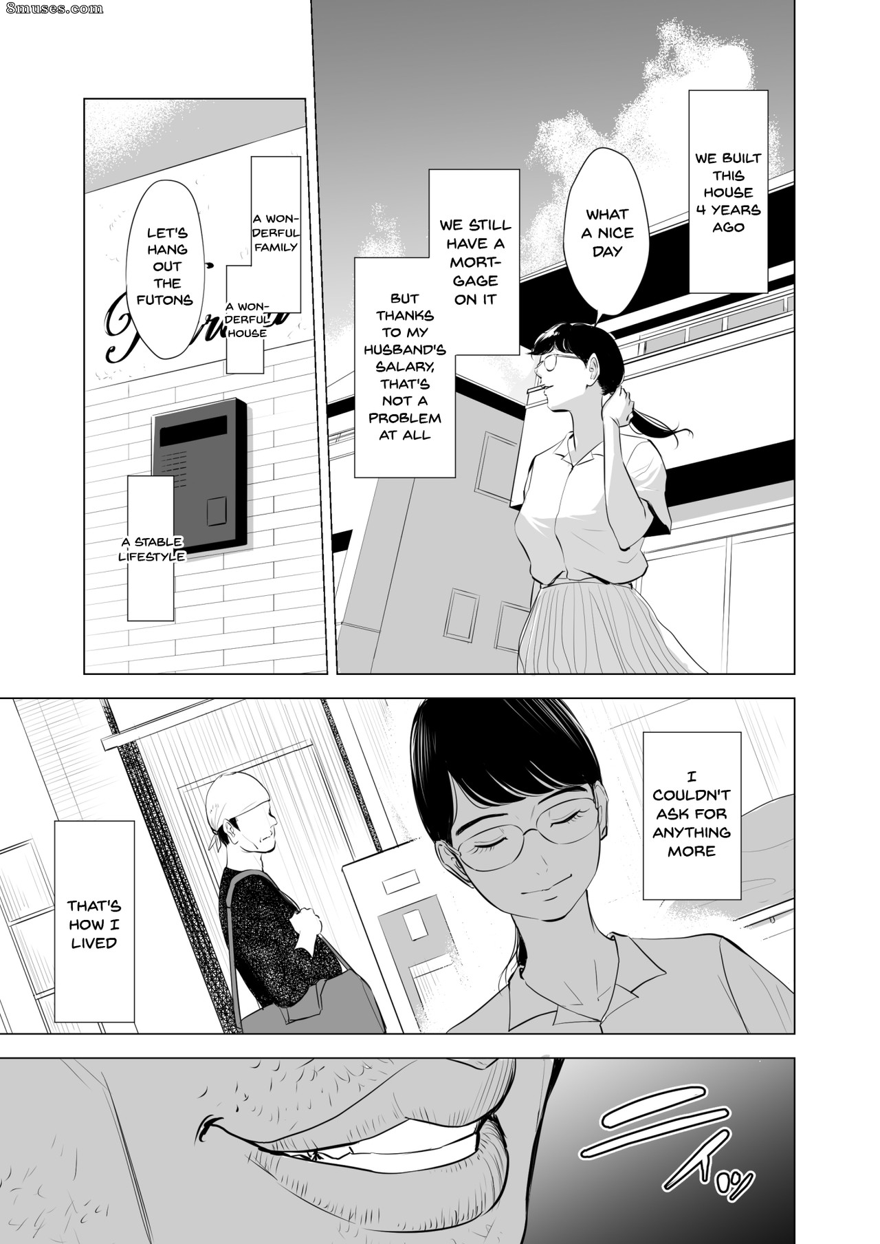 Tamagou - Michitarita Seikatsu - La femme au foyer aux lunettes visée - Page 4