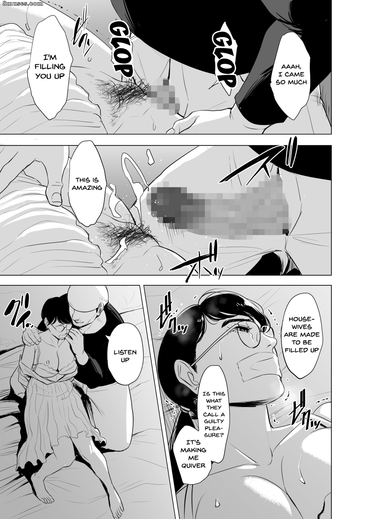 Tamagou - Michitarita Seikatsu - La femme au foyer aux lunettes visée - Page 20