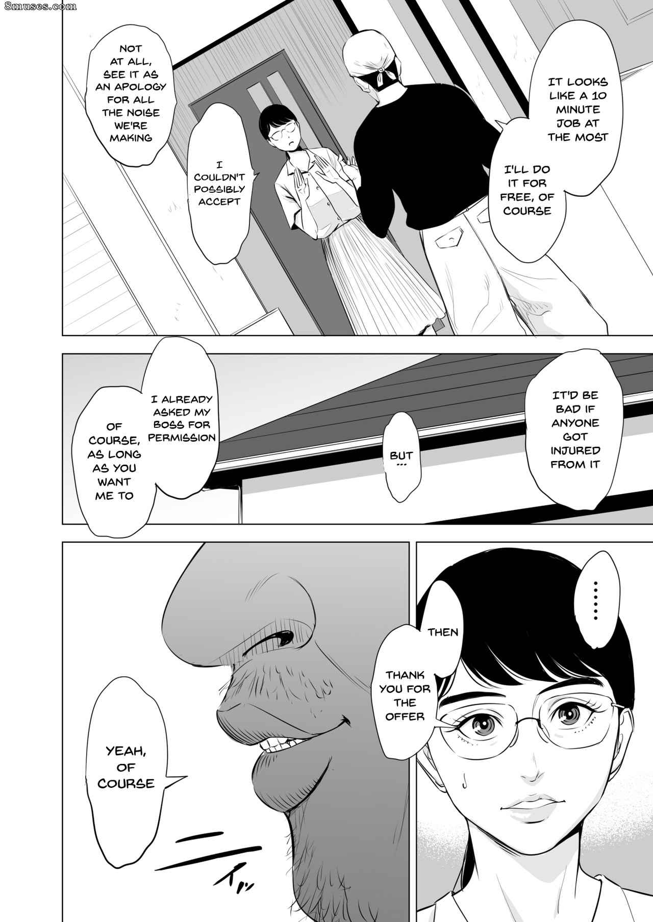 Tamagou - Michitarita Seikatsu - La femme au foyer aux lunettes visée - Page 9