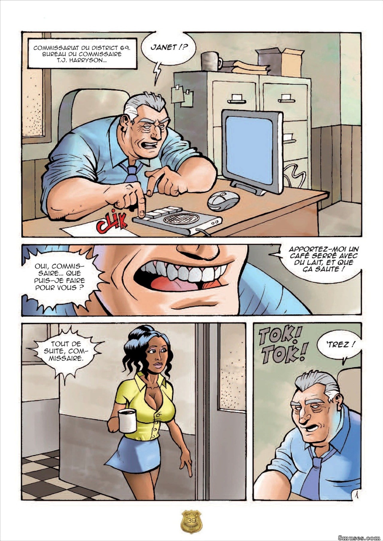 Classic Comics Collection - Distrito 69 - Francês - Página 40