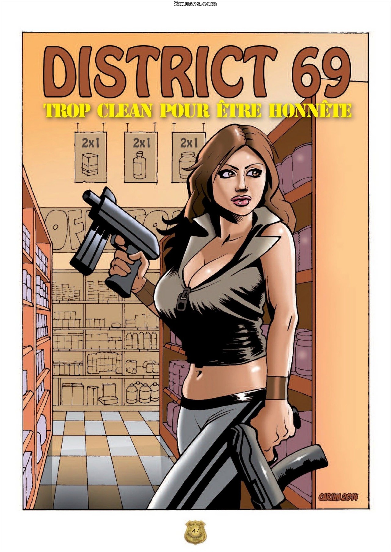 Classic Comics Collection - Distrito 69 - Francês - Página 48