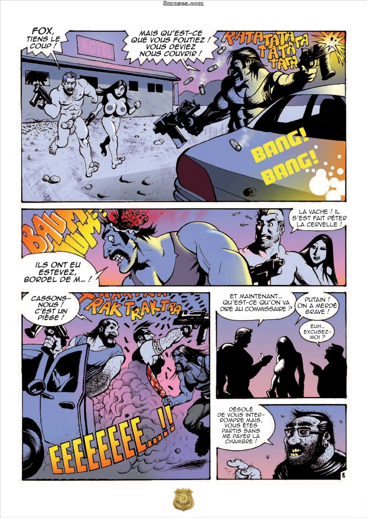 Classic Comics Collection - Distrito 69 - Francês - Página 10