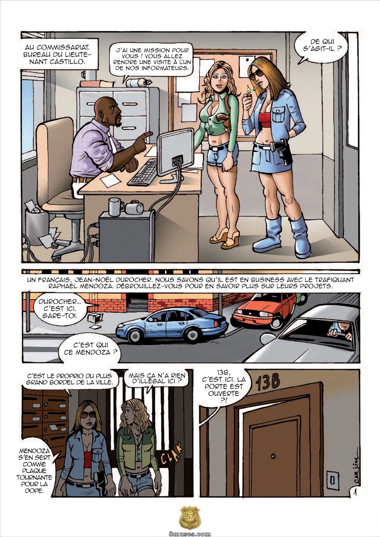 Classic Comics Collection - Distrito 69 - Francês - Página 58