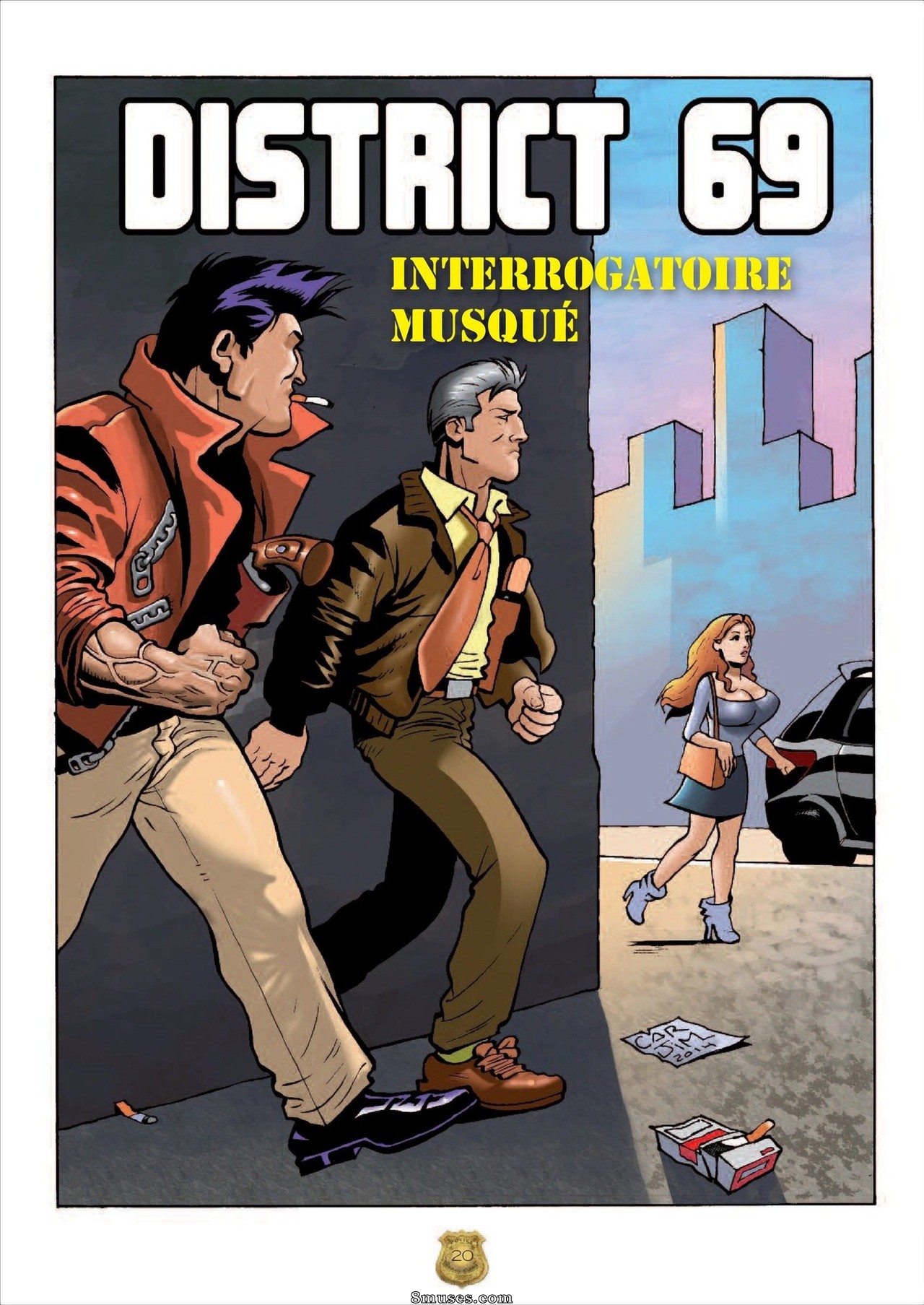 Classic Comics Collection - Distrito 69 - Francês - Página 21