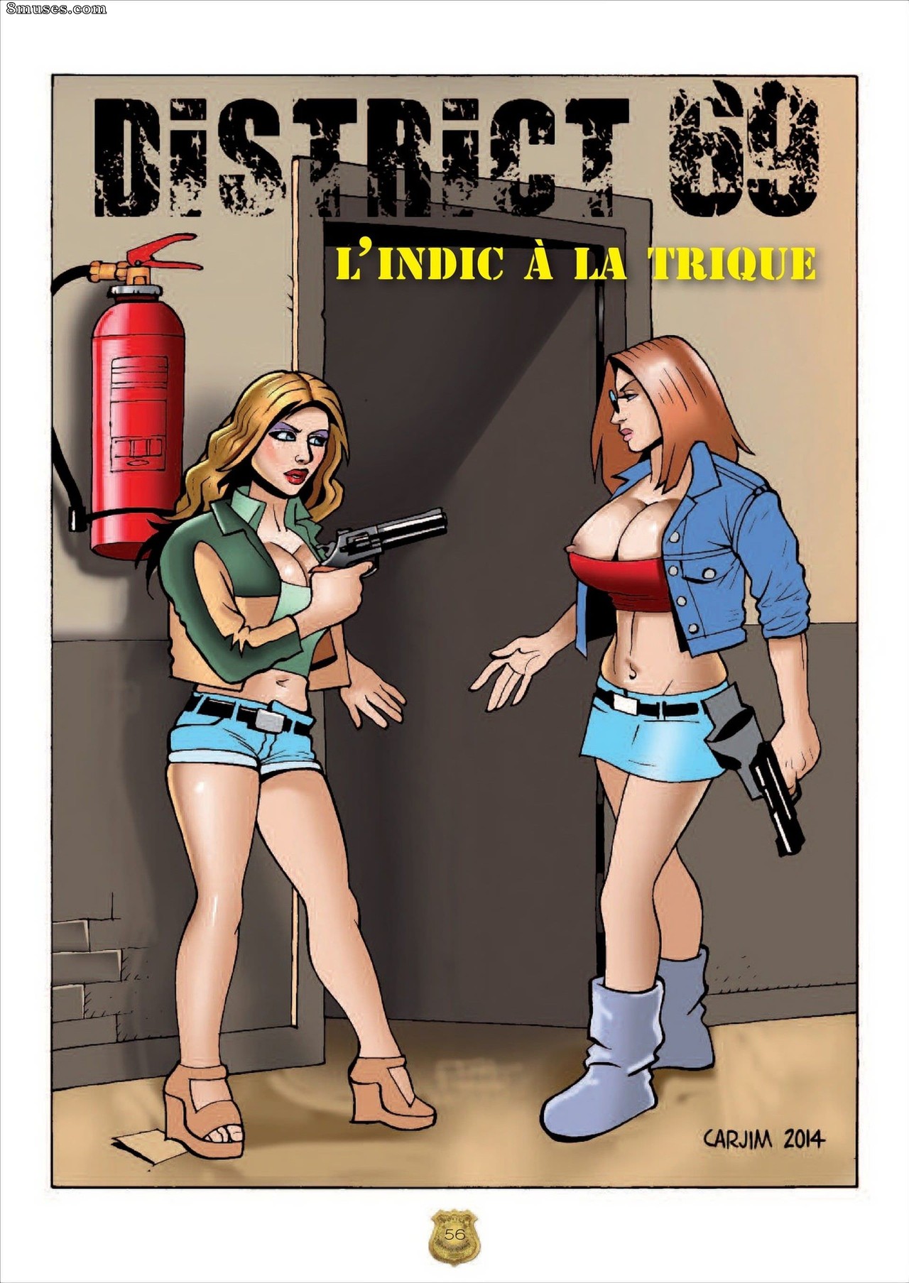 Classic Comics Collection - Distrito 69 - Francês - Página 57