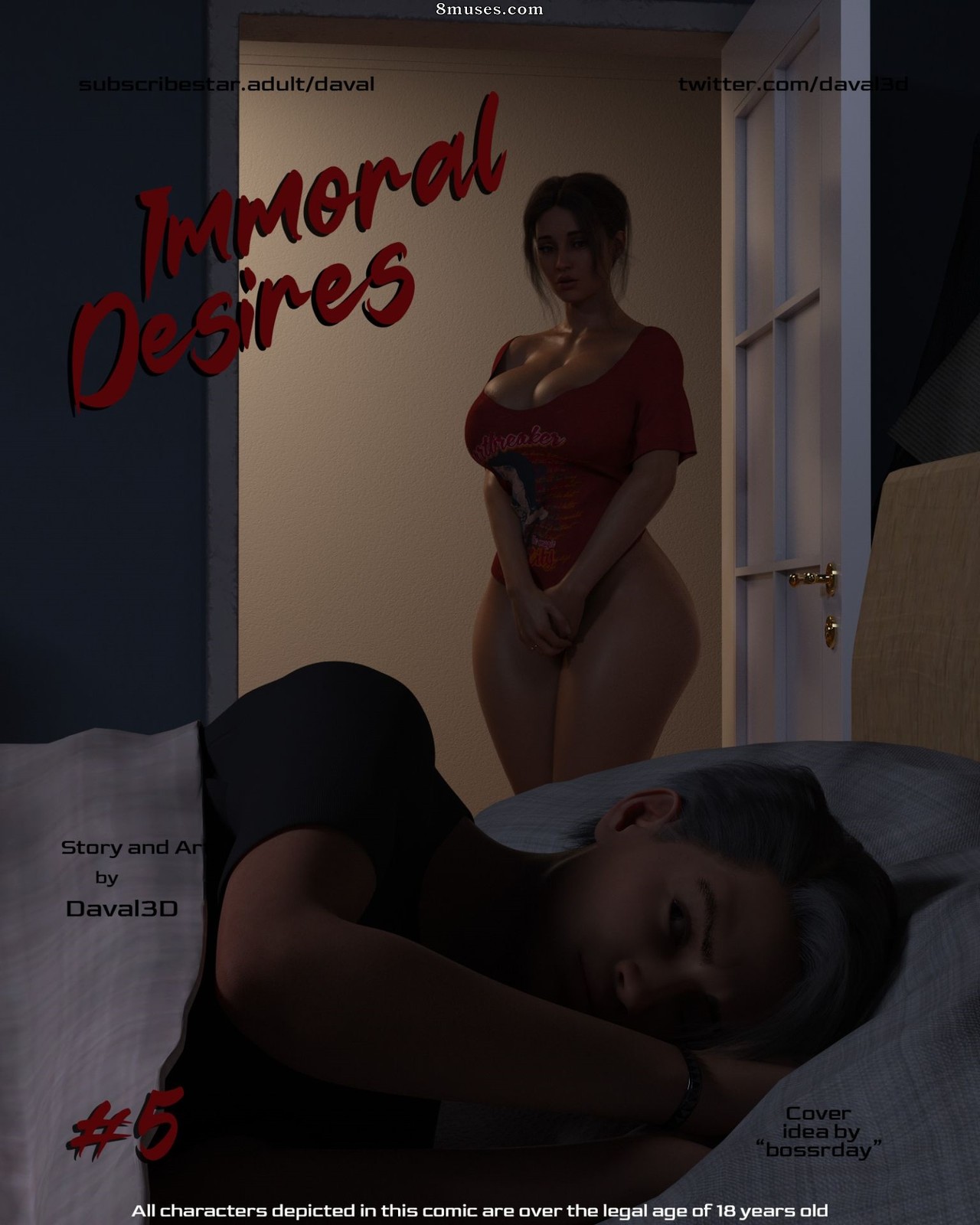 Immoral Desires - Issue 5 - Page 1