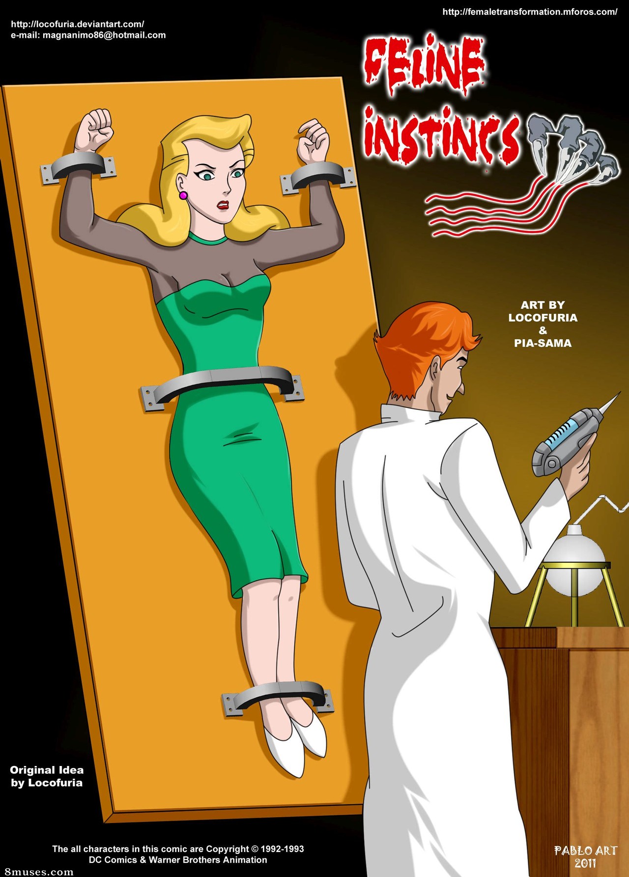 Locofuria Comics - Instintos Felinos - Página 1