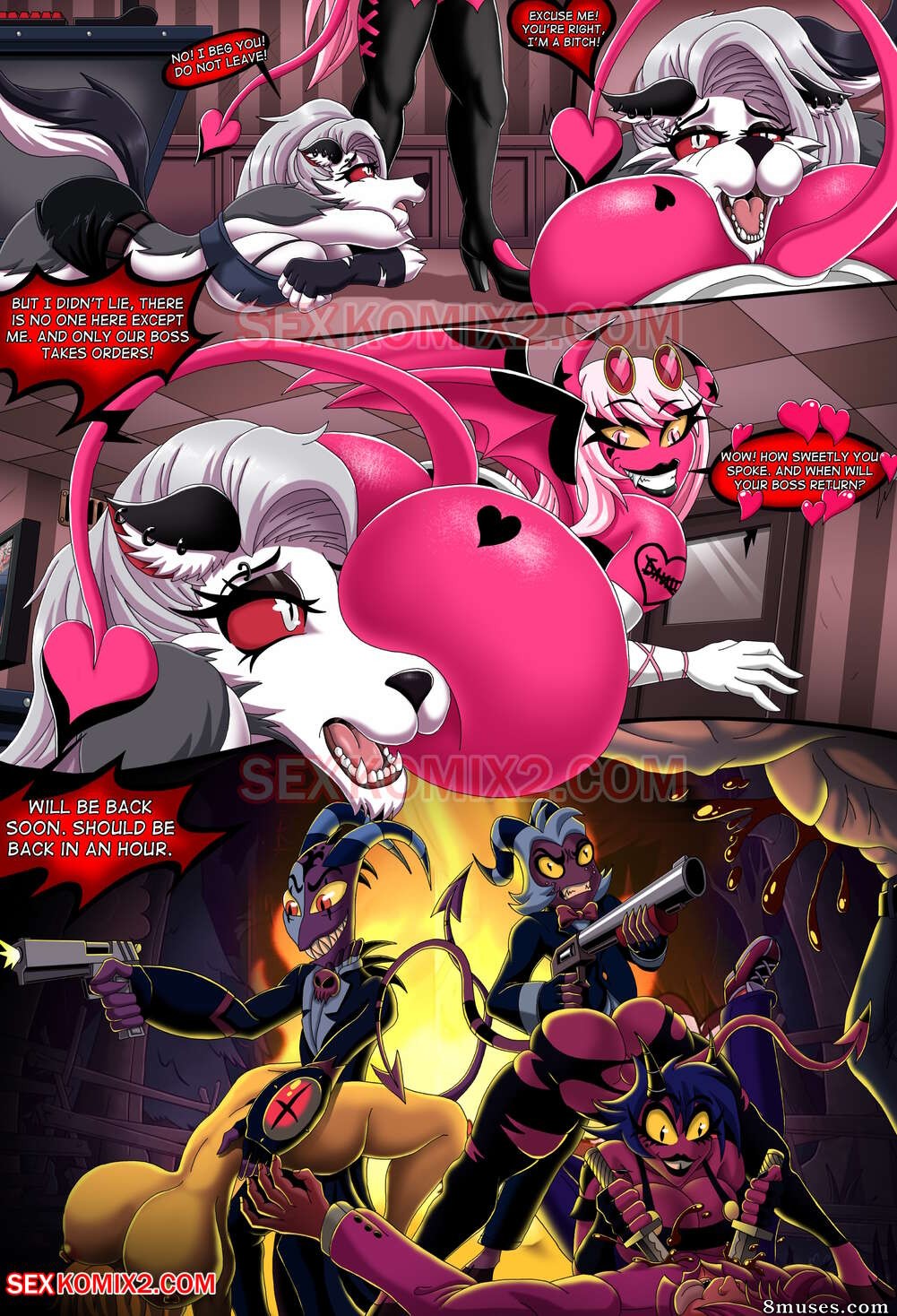 sexkomix2.com - Helluva Boss - Secretary at work - Page 5