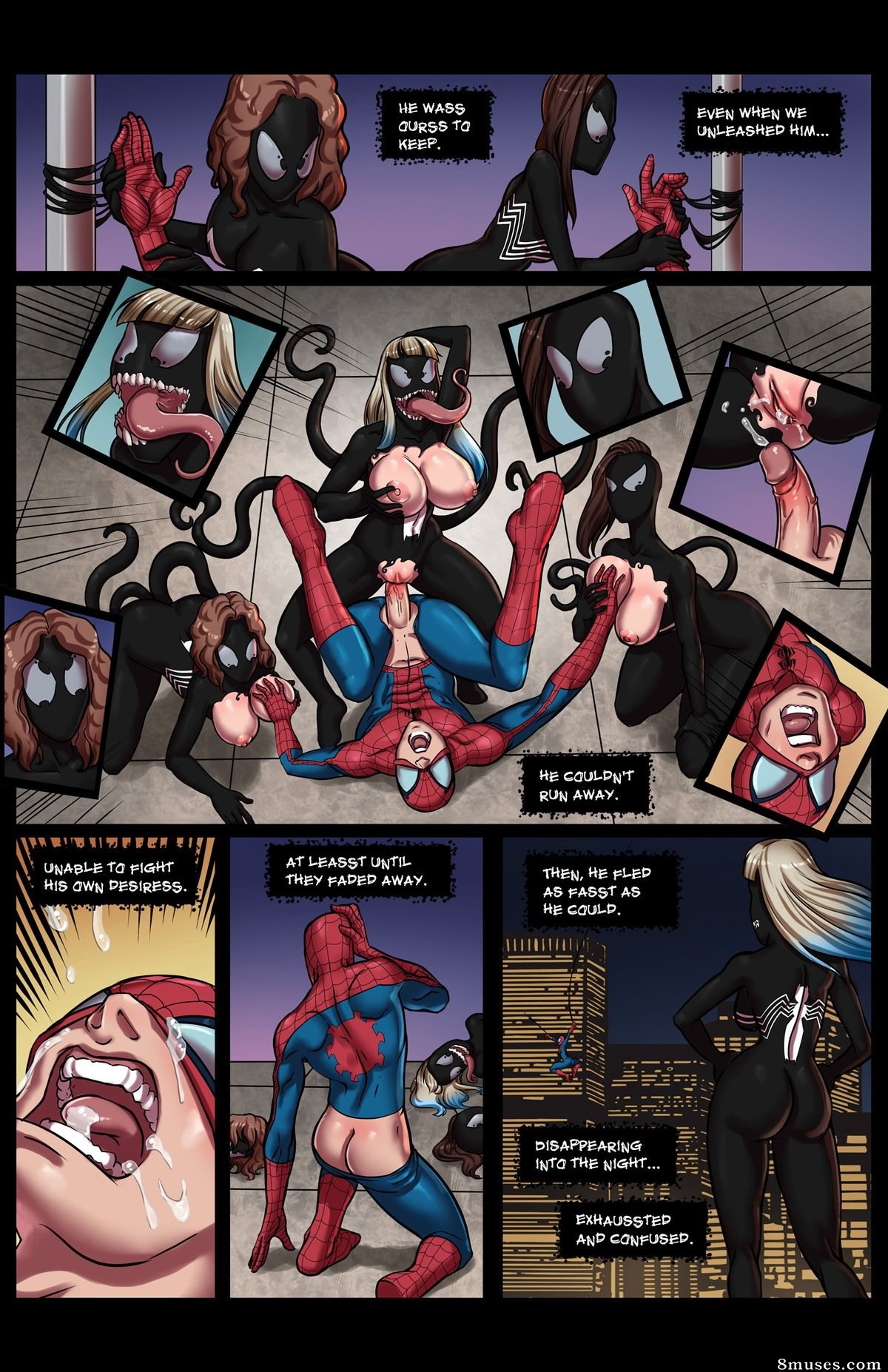 Tracy Scops Comics - Venom Stalks Spider-Man - Page 9