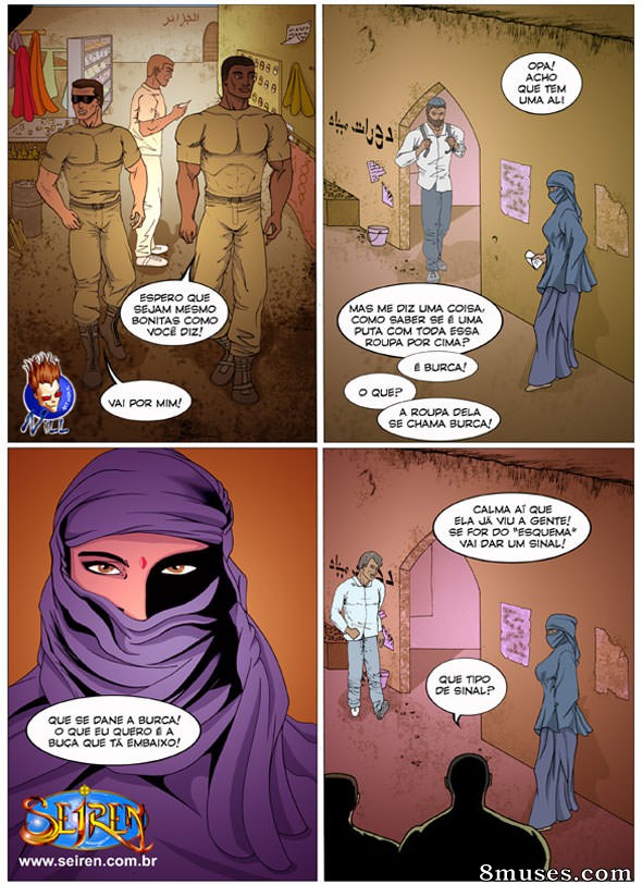 Seiren.com.br Comics - Zona de guerra - Página 9