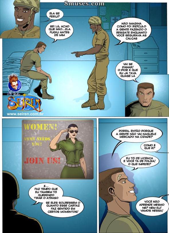 Seiren.com.br Comics - Zona de guerra - Página 8