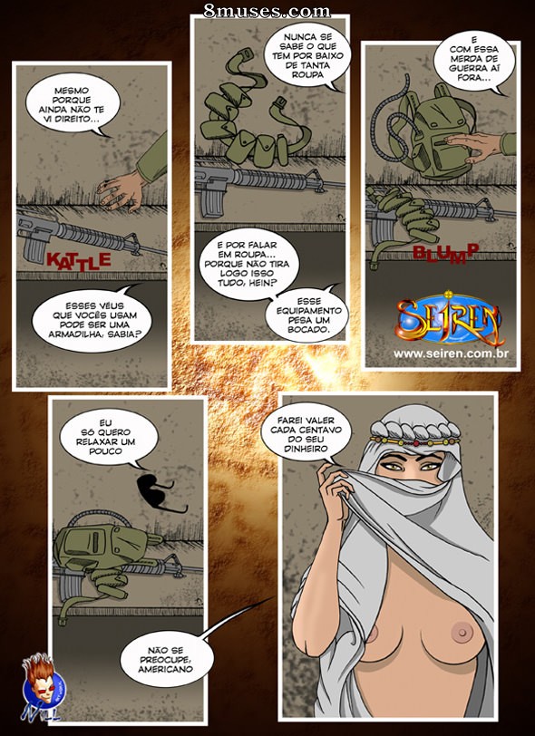 Seiren.com.br Comics - Zona de guerra - Página 4