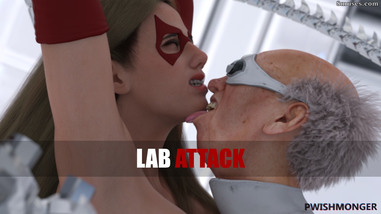 Pwishmonger - Superheroine Series - Lab Attack! - Page 1