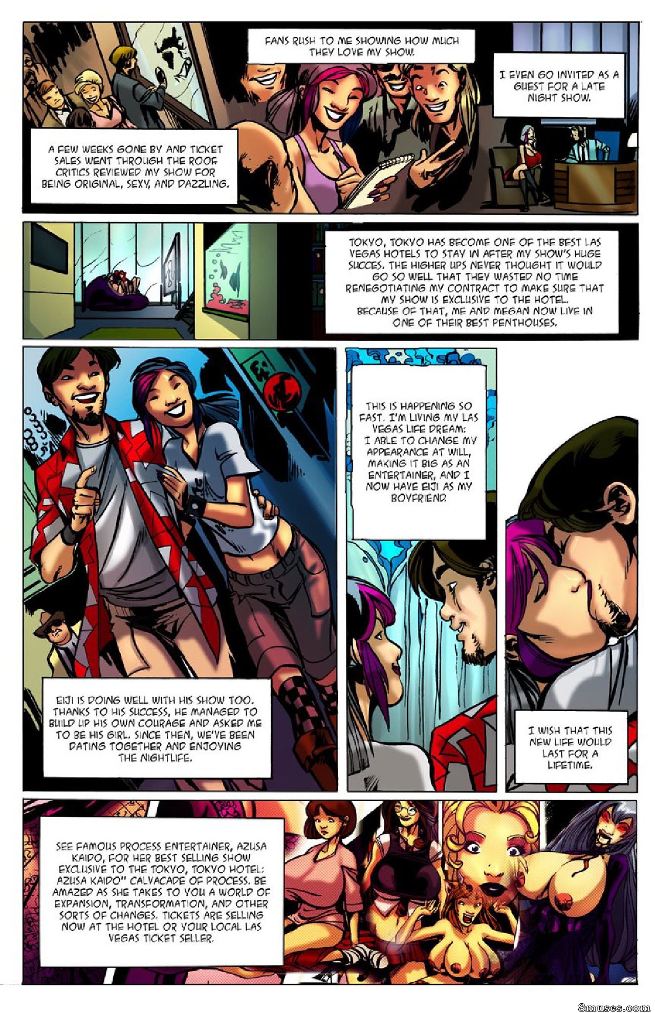 BE Story Club Comics - Changing and Growing in Las Vegas - Page 54