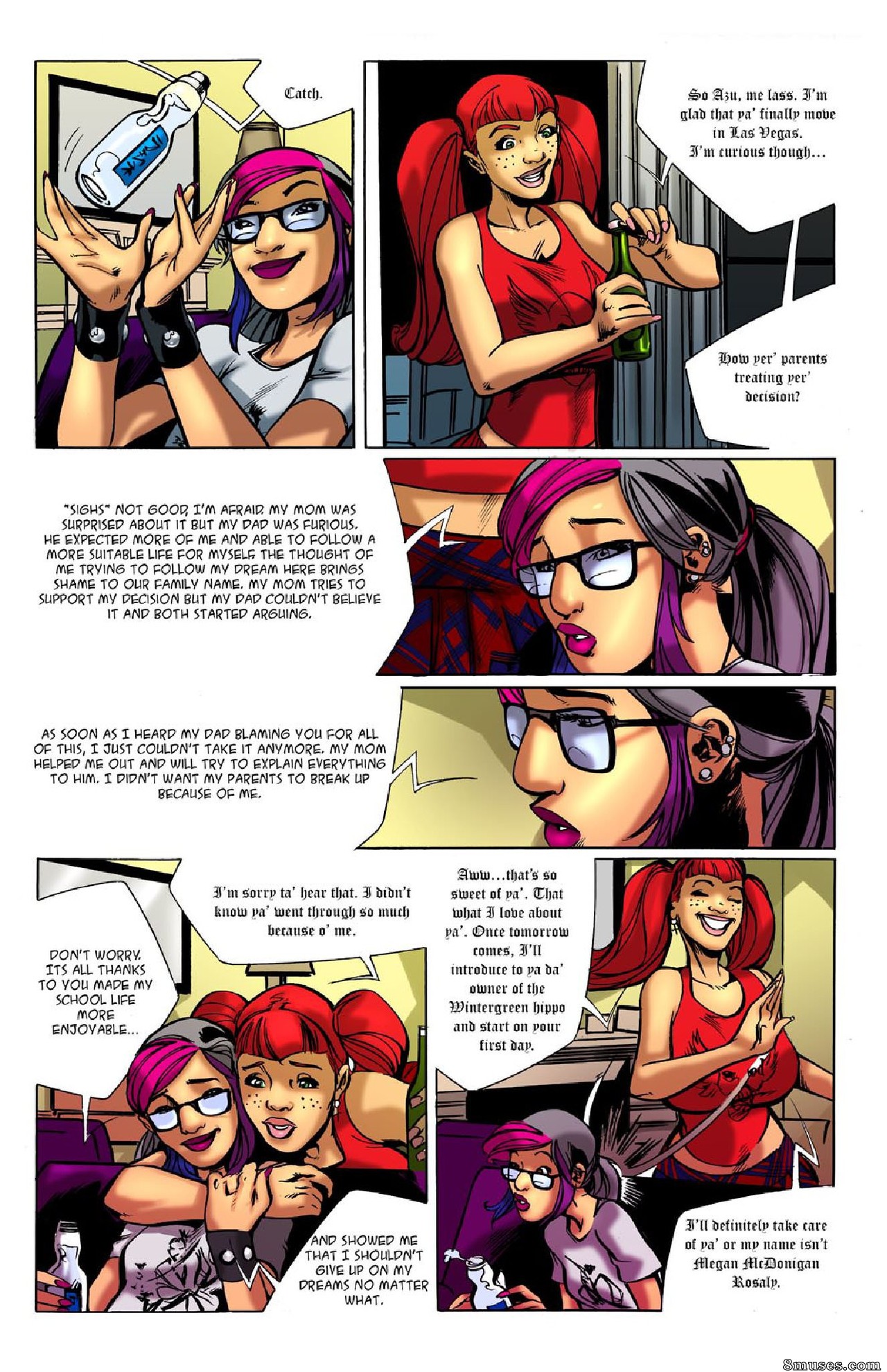 BE Story Club Comics - Mudanças e Crescimento em Las Vegas - Página 7