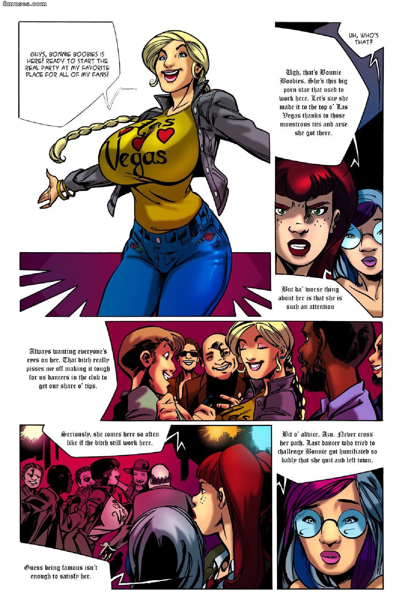 BE Story Club Comics - Changing and Growing in Las Vegas - Page 12