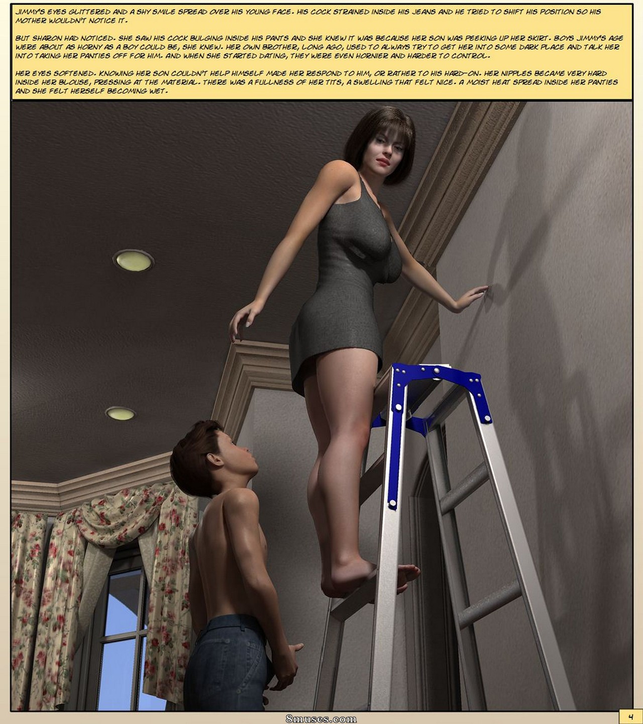 Kathy Andrews - Mother Gets Horny - Page 4