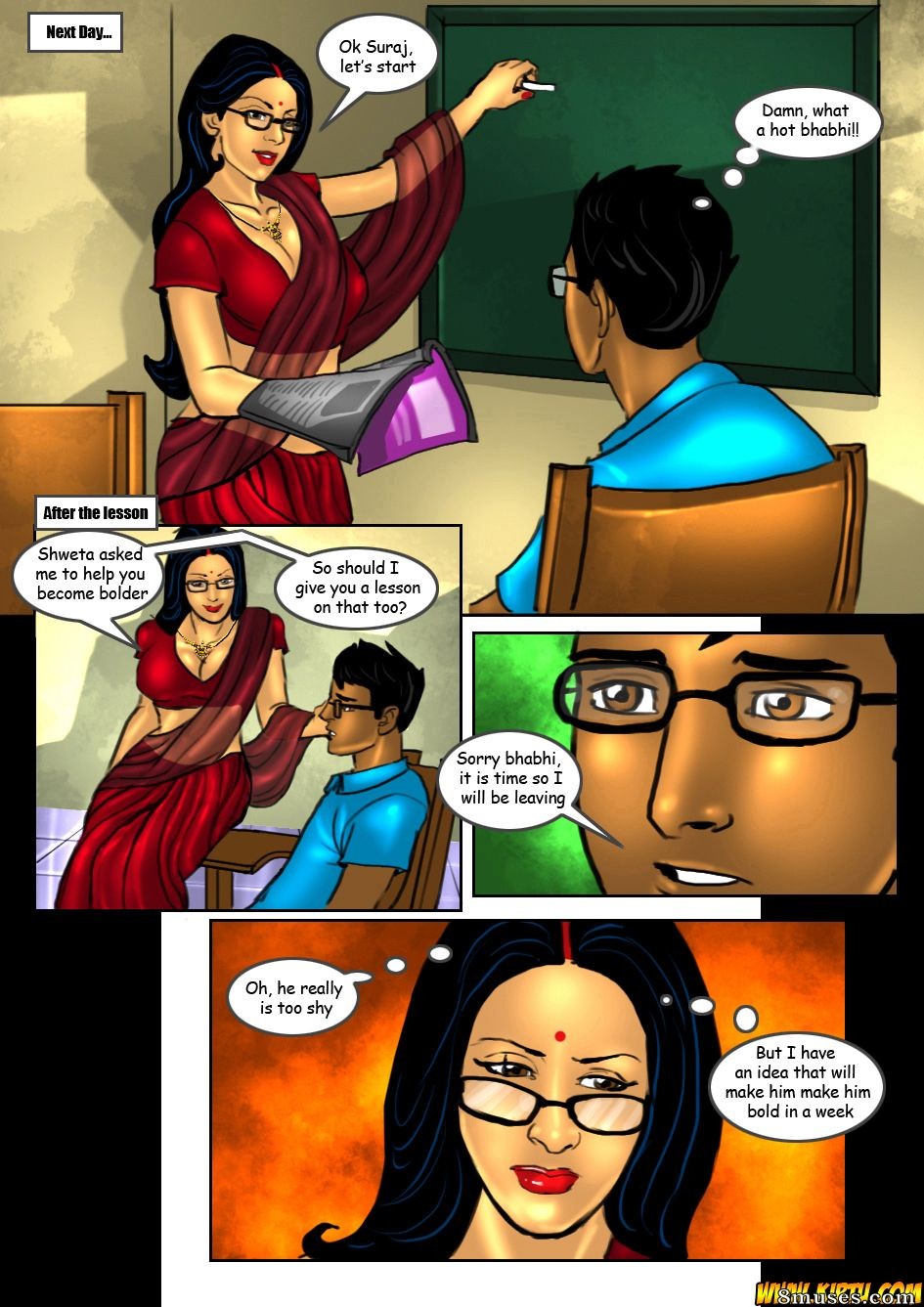 Page 4 | Kirtu_com-Comics/Savita-Bhabhi/Savita-Bhabhi-Episode-18-Tution- Teacher-Savita | 8muses - Sex Comics