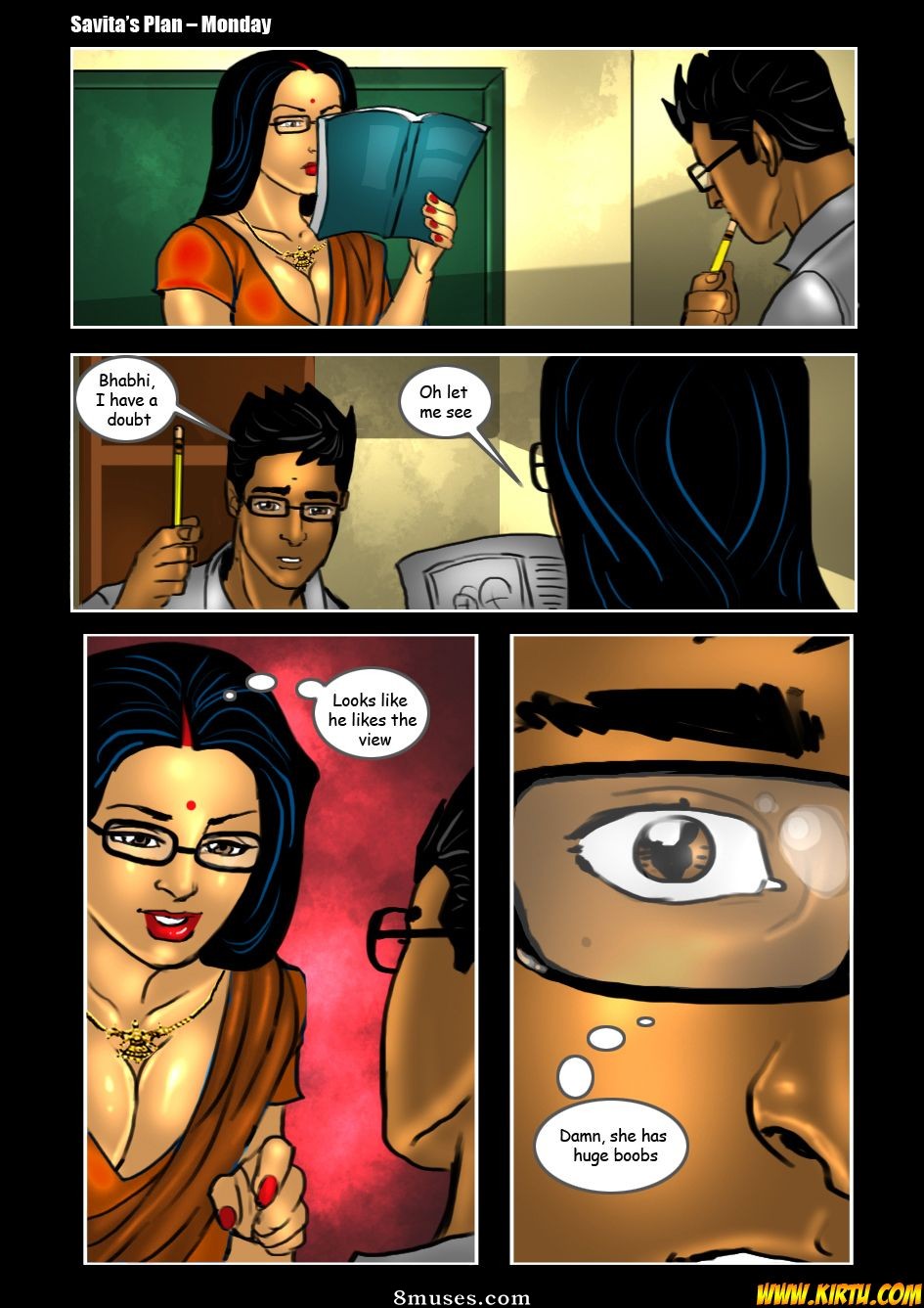 Kirtu.com Comics - Savita Bhabhi - Episode 18  Tution Teacher Savita - Page 5
