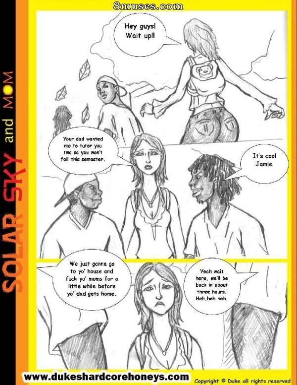 01. Solar Sky And Mom - Blackmailed To Serve Cock! - Page 13