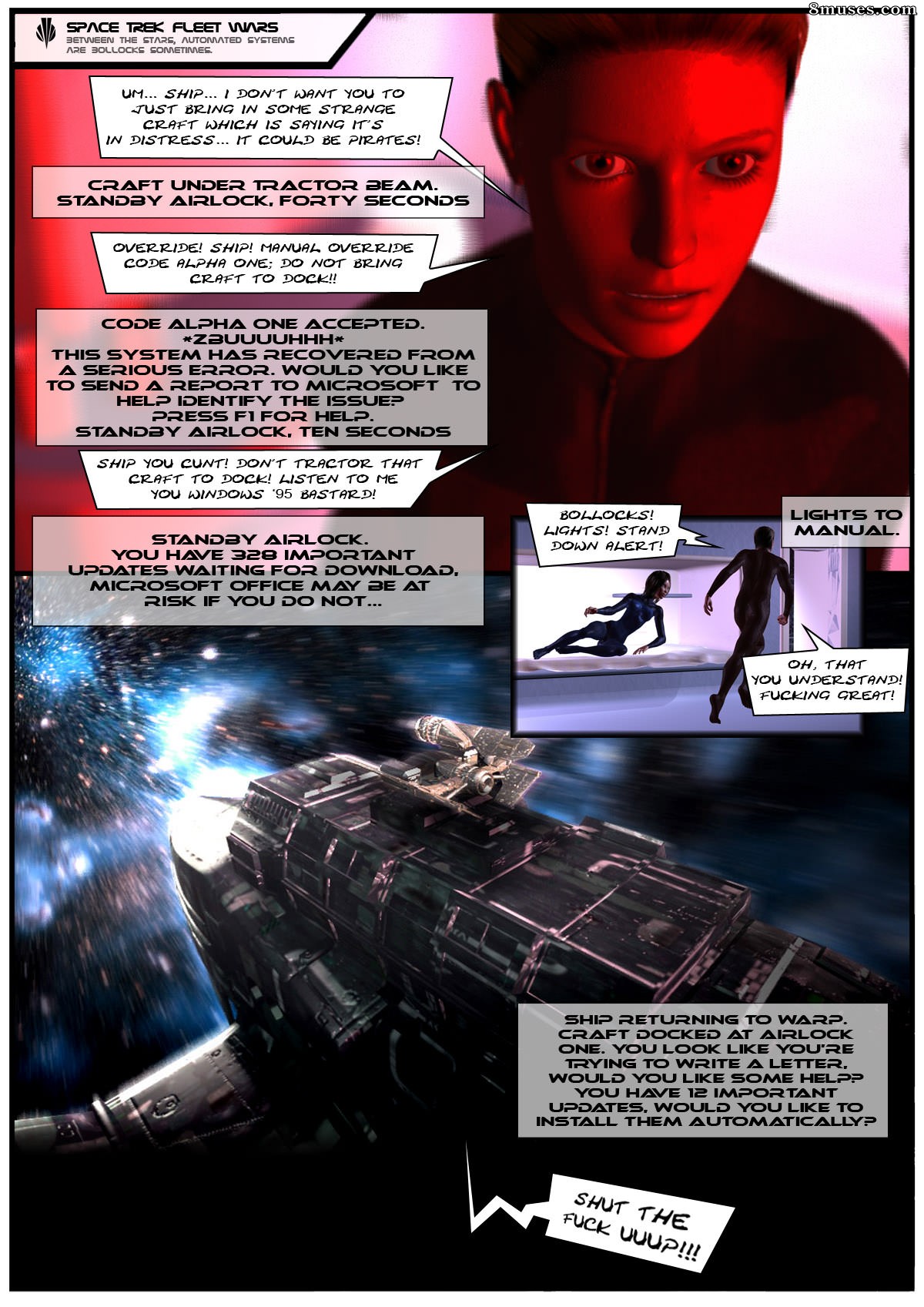 Project Bellerophon Comics - 01-Space Trek Fleet Wars - Page 29