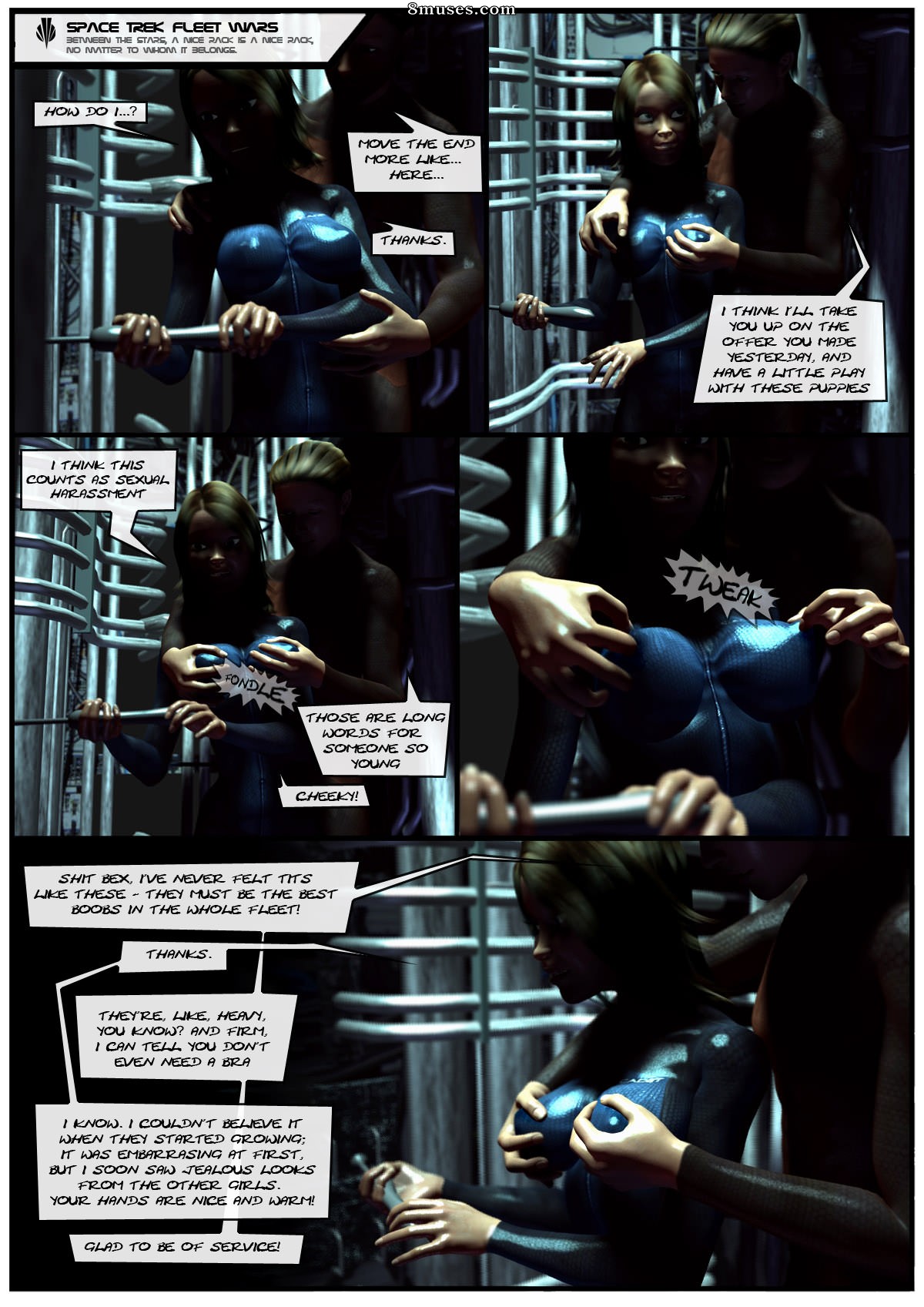 Project Bellerophon Comics - 01-Space Trek Fleet Wars - Page 14